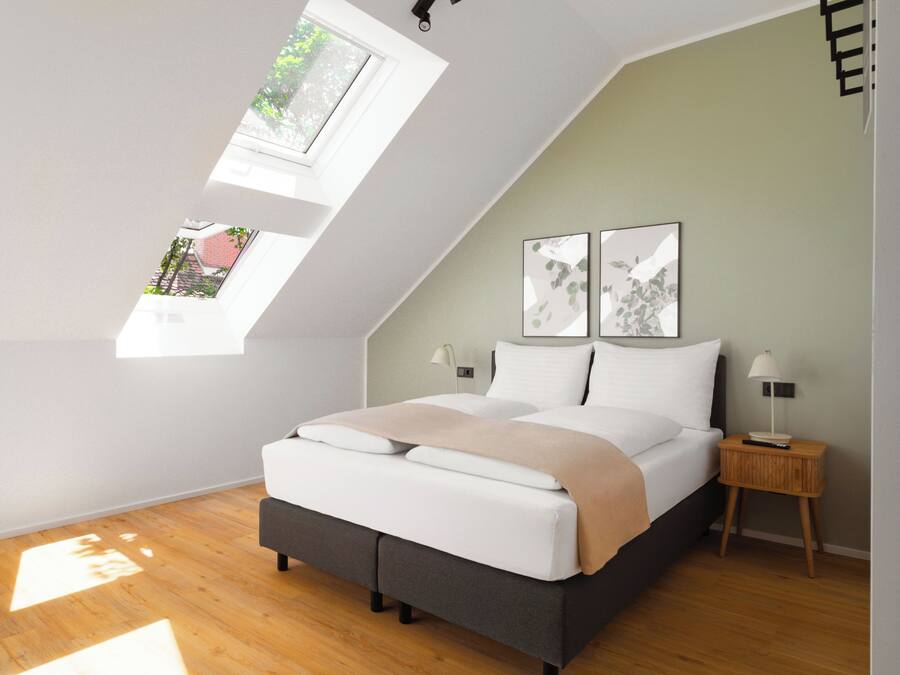 Suite | Individually decorated, individually furnished, desk, laptop workspace