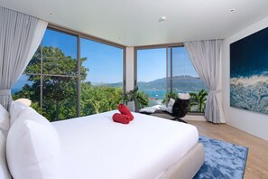 Design Condo, 2 Bedrooms, Ocean View | 2 bilik tidur, Wi-fi percuma 