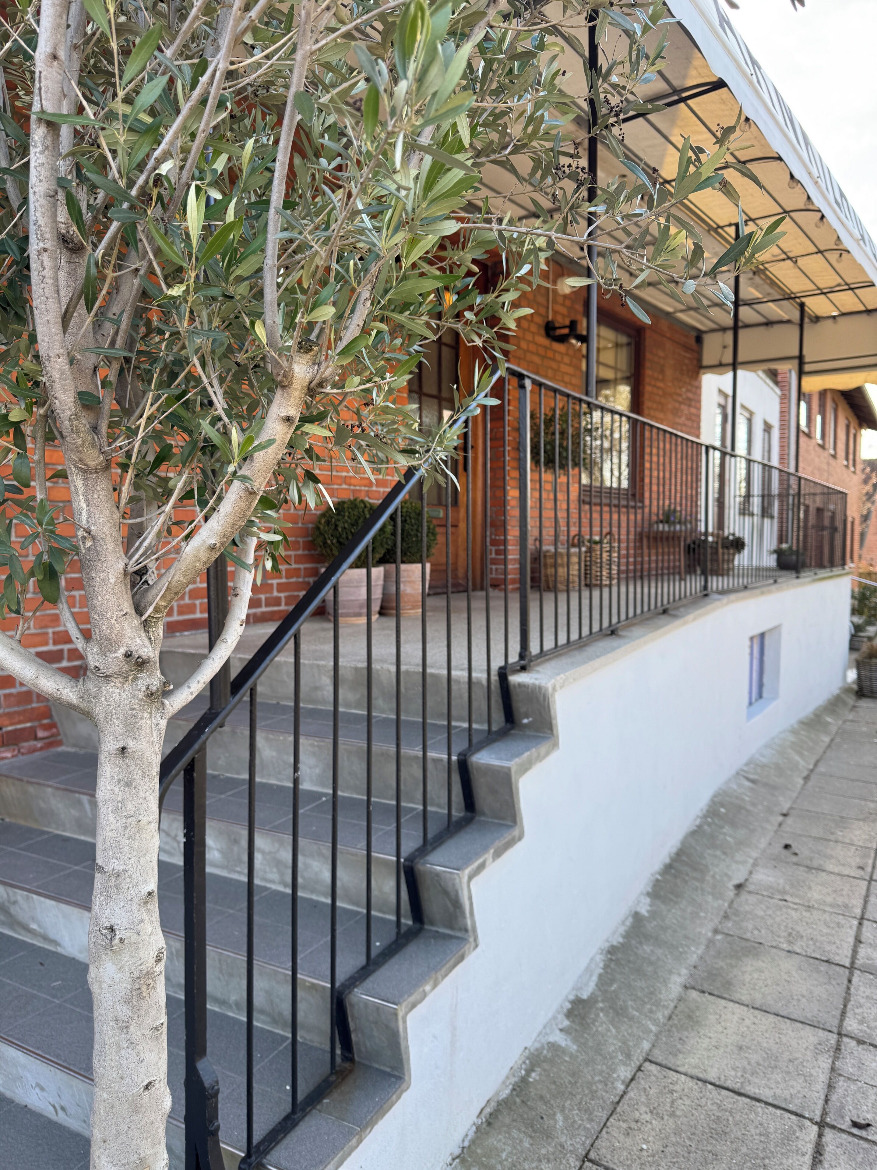 Fassade der Unterkunft