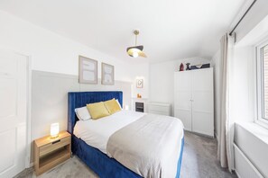 2 bedrooms, iron/ironing board, travel crib, WiFi