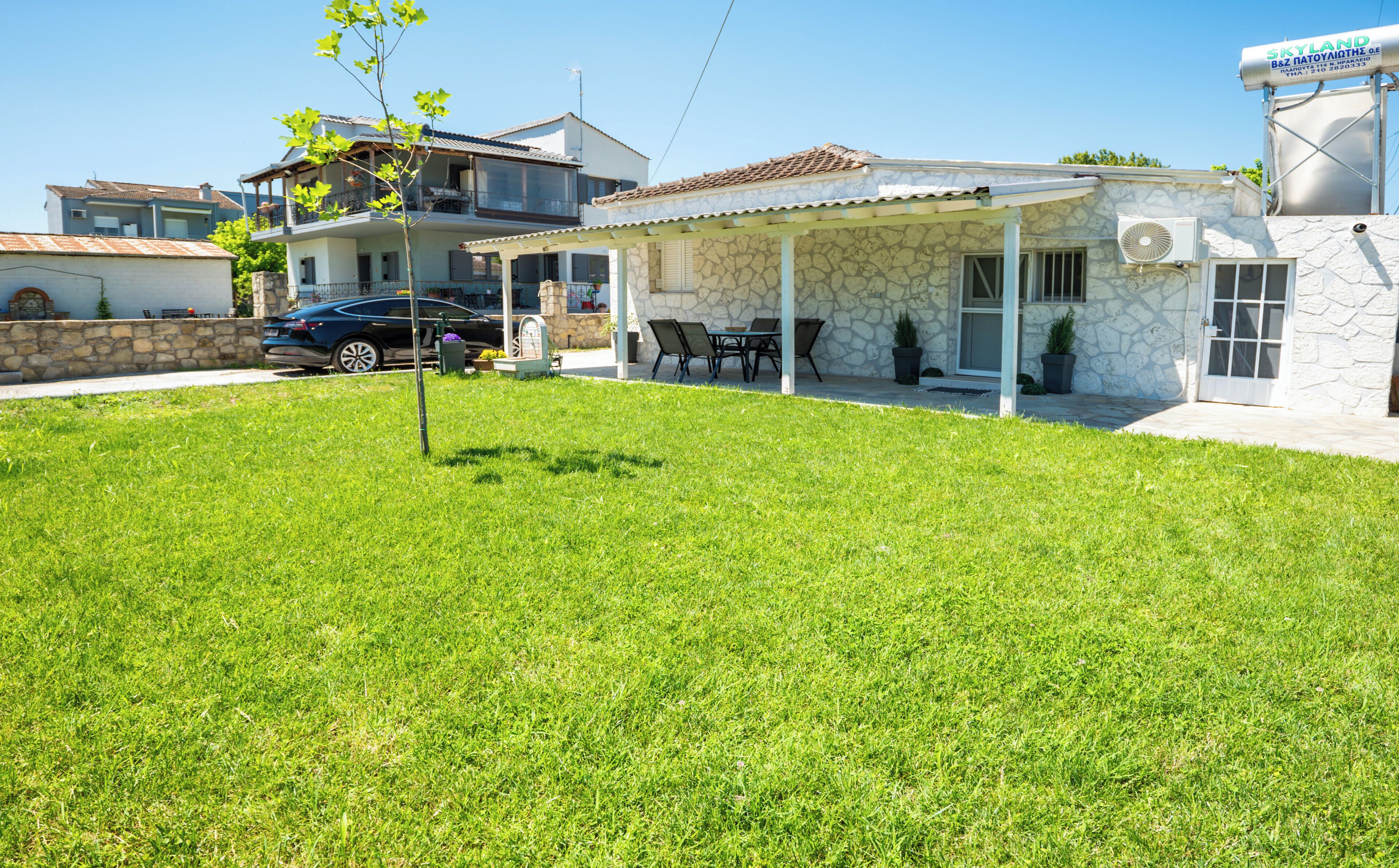 Fassade der Unterkunft