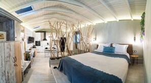 Cottage, uitzicht op tuin | Verduisterende gordijnen, een strijkplank/strijkijzer, gratis wifi