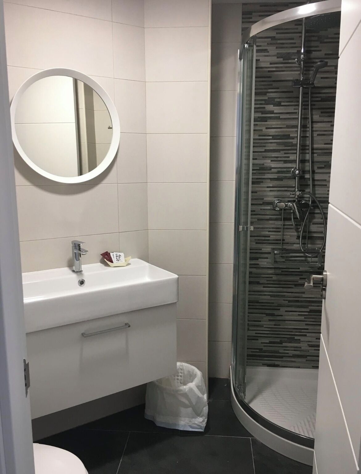 Standard Double Room, Balcony | Bathroom | Shower, towels, soap, shampoo
