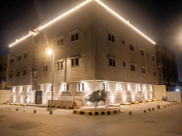 Façade de l’hébergement 