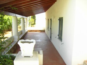 Terrace/patio - Vacation in Lipari in furnished villa panoramic and quiet area. (Pianogreca)
