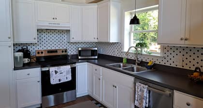 New 3-bedroom, A-frame, ranch home on wooded property minutes from Lake George