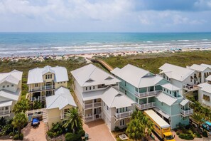 Exterior - Unmatched Beachfront Retreat, Steps from the Beach at Cinnamon Shore North. (Port Aransas)