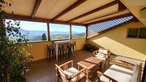 Comfort Apartment, Private Bathroom, Mountain View | Terrace/patio - DIMORA DEL FALCO (Montefalco)