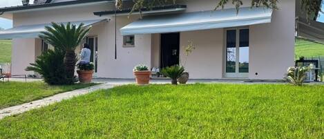 Fassade der Unterkunft