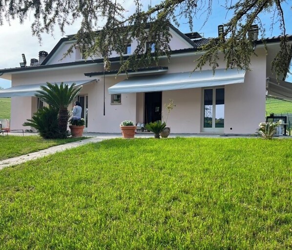 Façade de l’hébergement