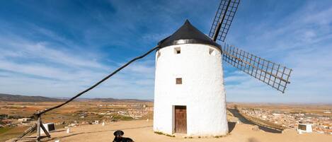 Blick von der Unterkunft