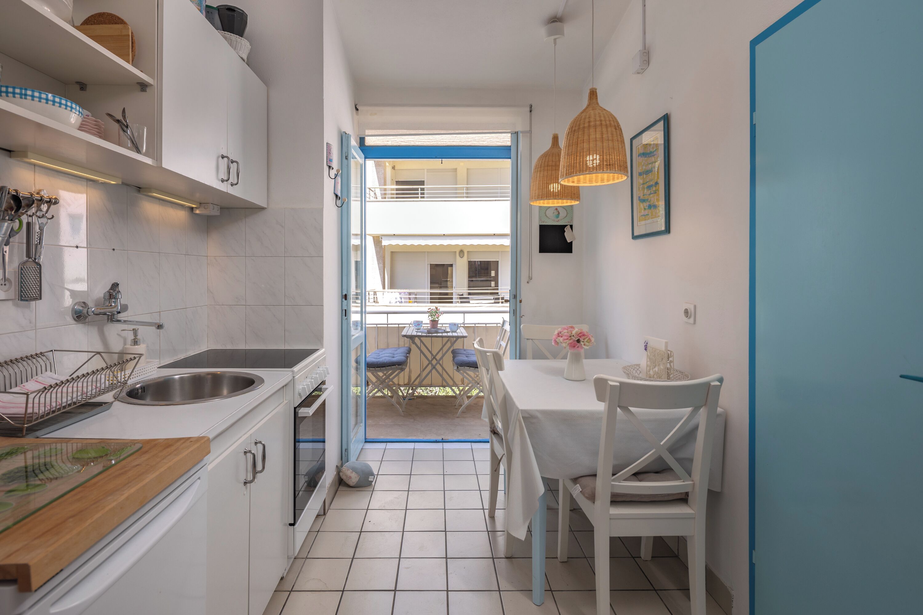 Familjehus - flera sovrum (Charming Apartment Marina) | Eget kök | Kylskåp, ugn, spishäll och kaffe- och tebryggare