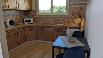 Microwave, oven, stovetop