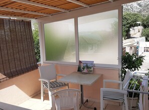 Terrace/patio - Seafront Apartments Pretner (Orebic)