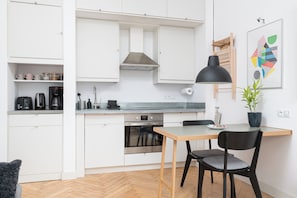 Huoneisto, kaupunkinäköala | Yksityinen keittonurkkaus
