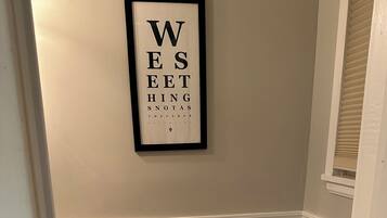 Towels, soap, toilet paper