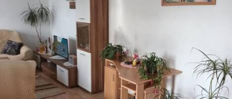 公寓 (Spacious and Cozy Apartments Dugi Rat) | 客廳 | 32 吋平面電視連有線電視頻道