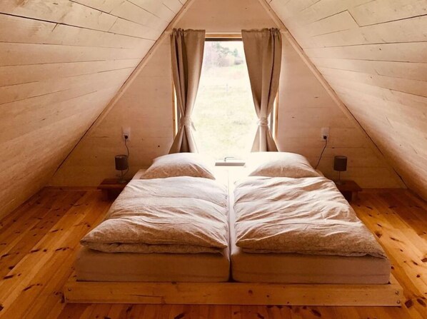 1 bedroom, WiFi, bed sheets - Super cozy (Tiny) house in the countryside (Schwasdorf)