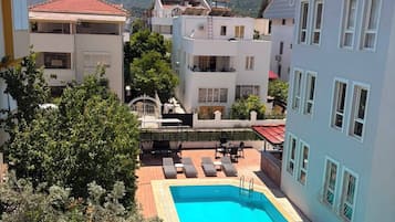Departamento, balcón | Cortinas blackout, tabla de planchar con plancha y wifi gratis
