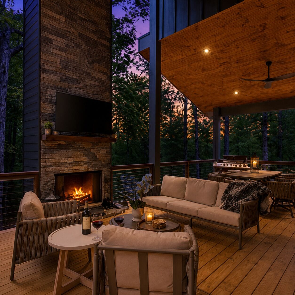 Outdoor dining