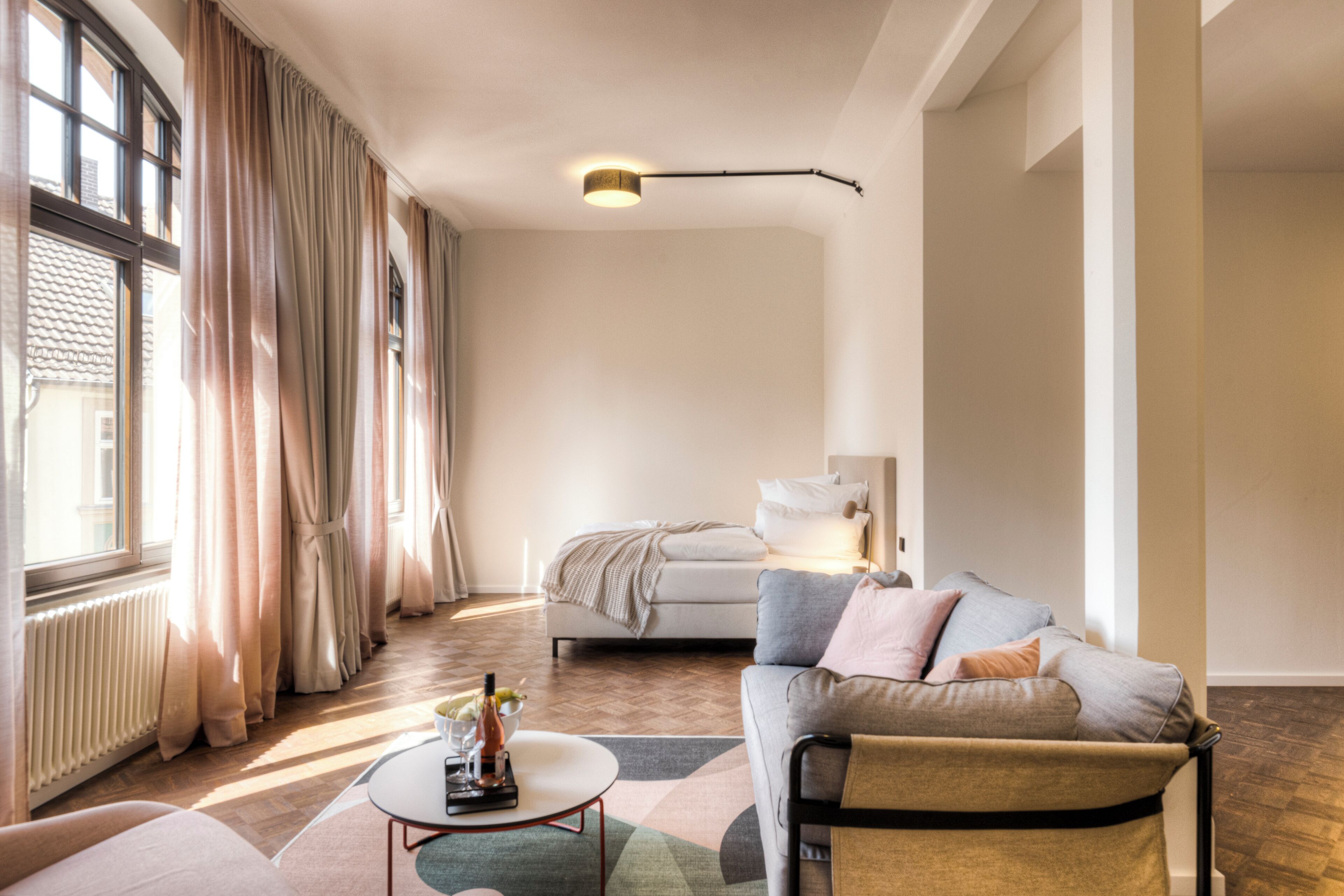 奢華開放式客房 | 遮光布/窗簾、免費無線上網