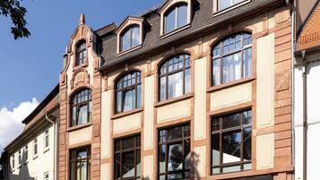 Fassade der Unterkunft