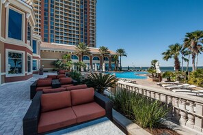 Condo, Multiple Beds (Portofino Island Resort 3-606) | Terrace/patio