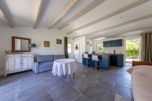 Living area - Superb Villa Île de Ré - Les Portes (Les Portes-en-Ré)