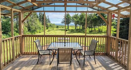 Ocean Front Cozy Cottage Home on Private Beach & Boardwalk With Pool
