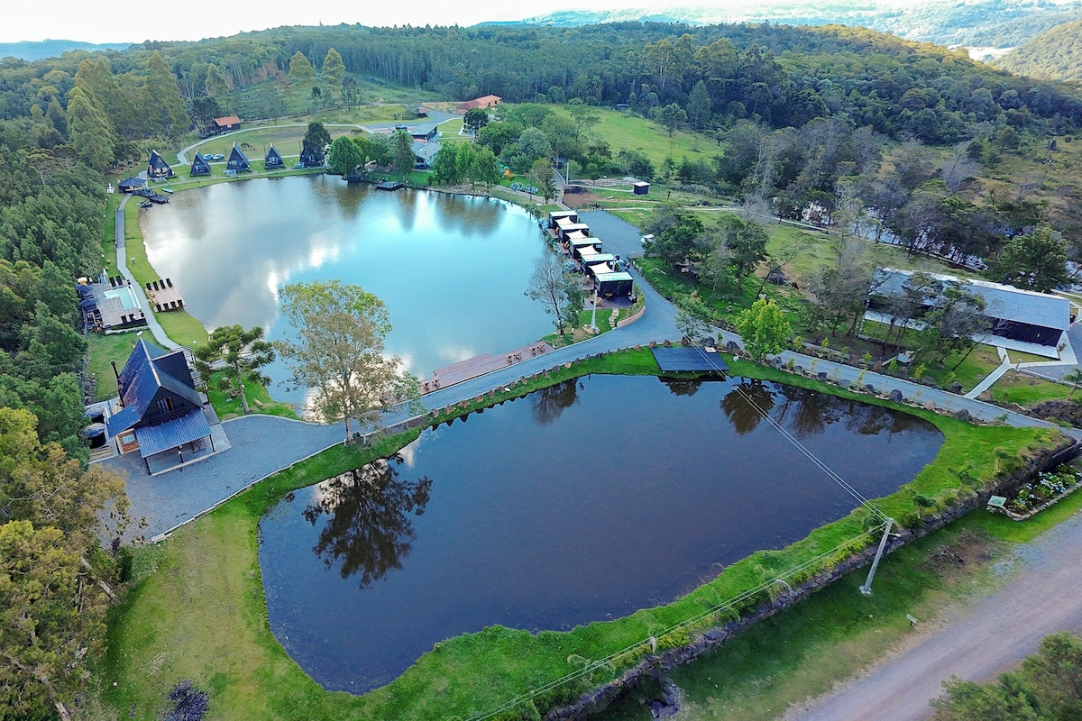 Façade de l’hébergement