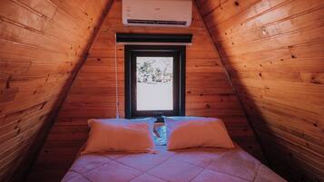 Perhechalet, järvinäköala | 1 makuuhuone, minibaari, ilmainen Wi-Fi, pääsy pyörätuolilla