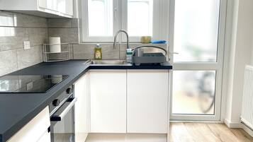Microwave, oven, stovetop