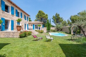 Pool - Magnificent stone farmhouse (murs)
