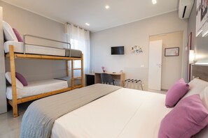 Deluxe Quadruple Room, Balcony, Mountain View | Free WiFi - Affittacamere Orchidea (Modena)