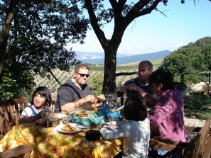 Opções para refeição ao ar livre