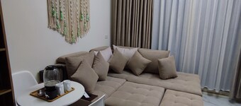 A charming & ideal sea view studio apartment in ,Hurgahda with a private beach
