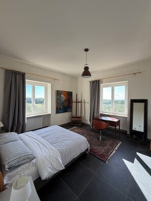 Comfort-Apartment, Gartenblick | 1 Schlafzimmer, Schreibtisch, laptopgeeigneter Arbeitsplatz