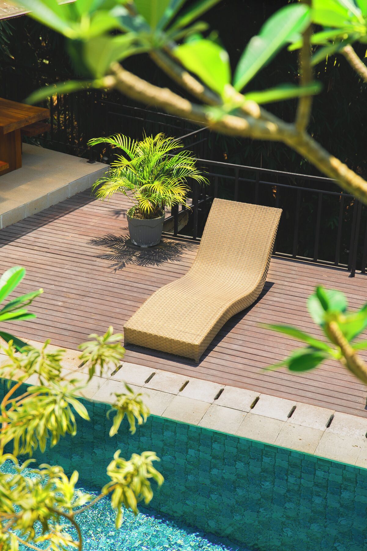 Alberca al aire libre 