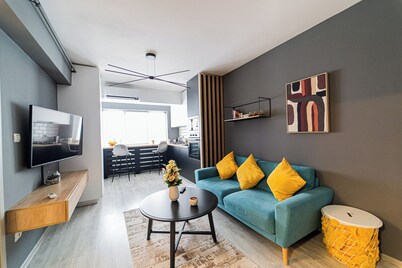 Deluxe 1-bedroom apartment in wonderful Bacău with WiFi, AC