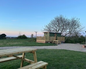 Ferienhütte | Speisen im Freien