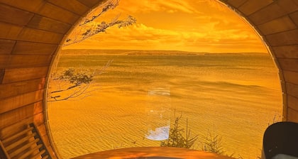Off-grid TWO Glamping Bunkies on Bras d’Or - Marble Mountain/Lime Hill