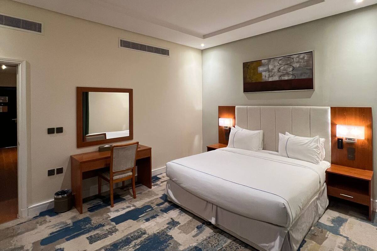 1 Schlafzimmer, Zimmersafe, Verdunkelungsvorhänge