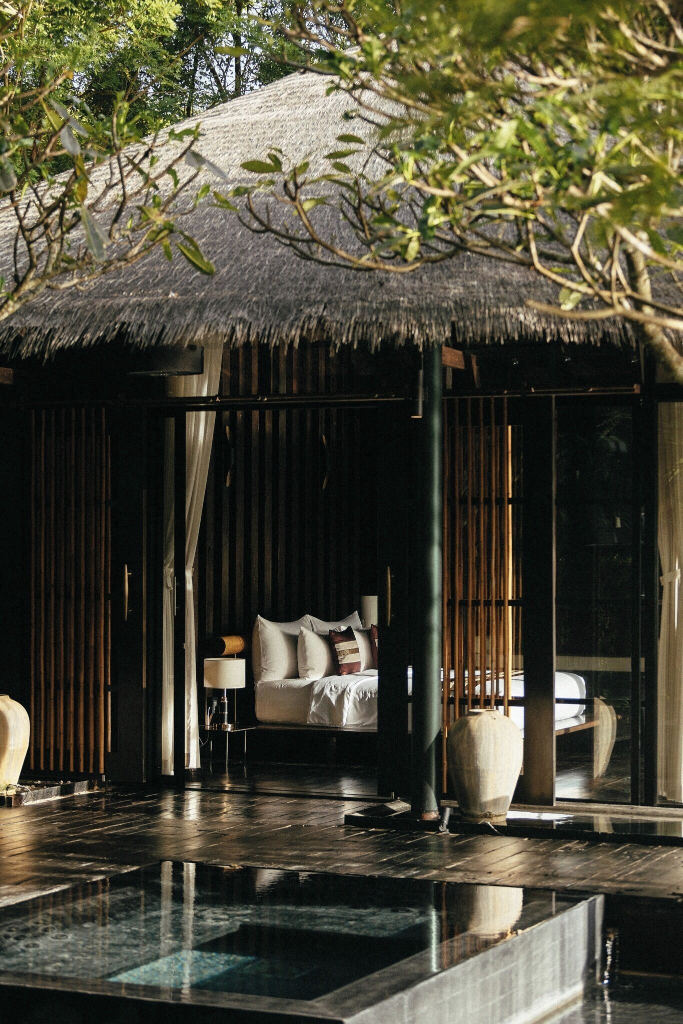 Deluxe Villa | มินิบาร์ฟรีบางอย่าง, โต๊ะทำงาน, Wi-Fi ฟรี, ผ้าปูที่นอน