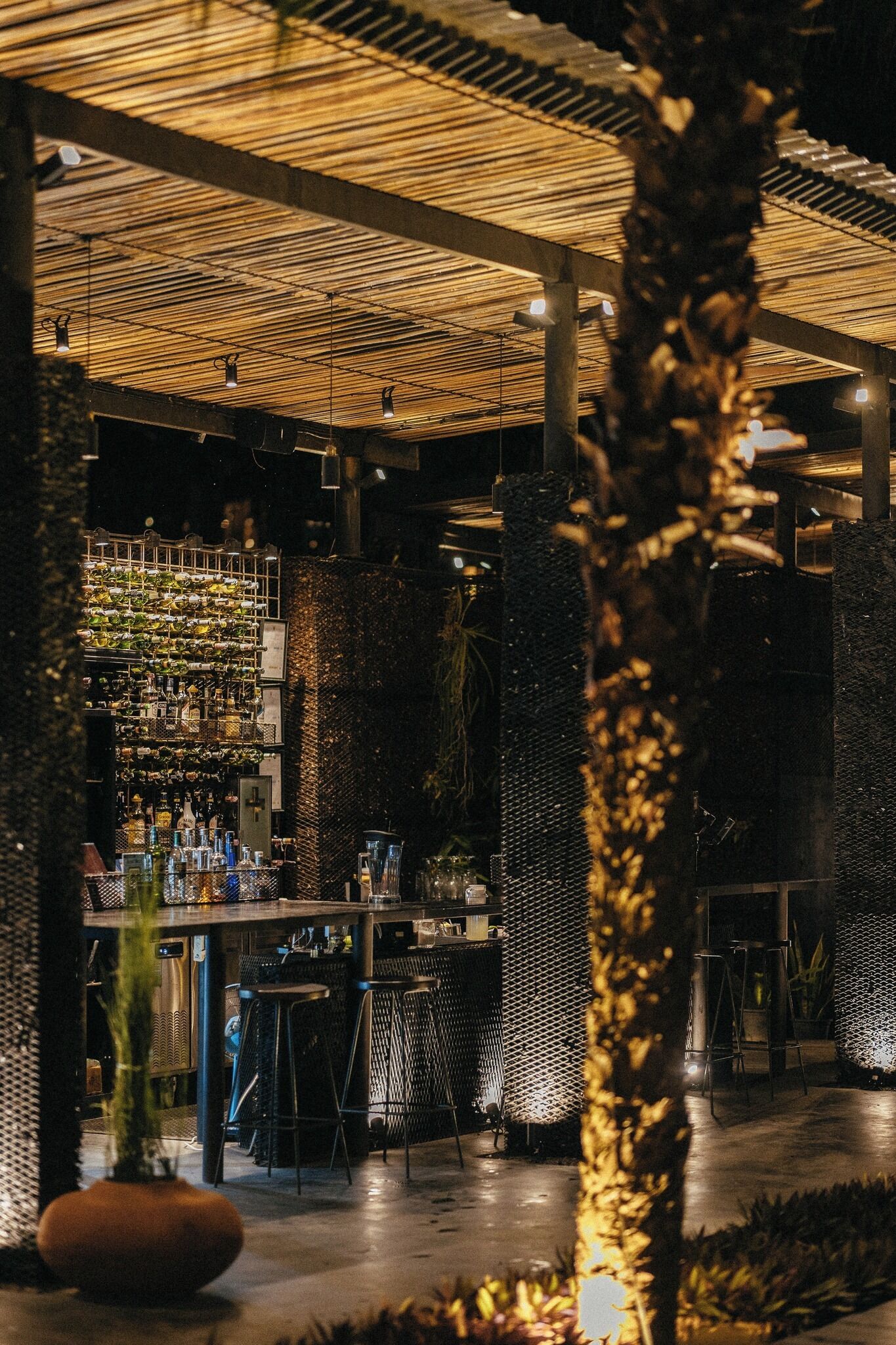 Bar à beira da piscina