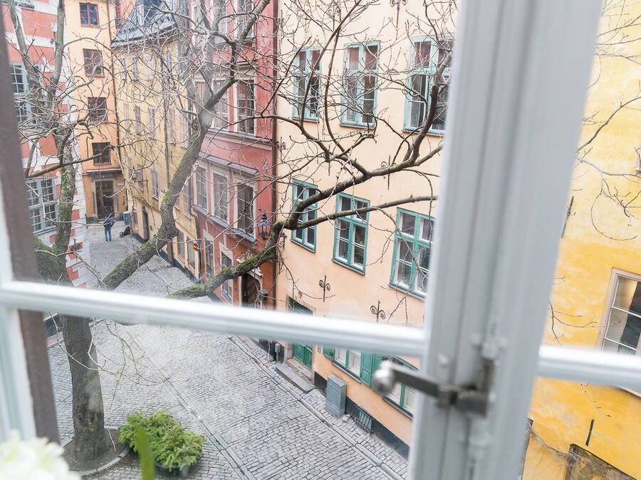 Utsikt fra overnattingsstedet