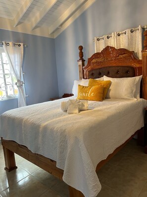 2 bedrooms, in-room safe, iron/ironing board, free WiFi