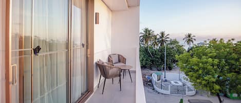 Vue depuis l’hébergement