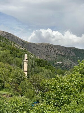 Façana frontal de l'allotjament