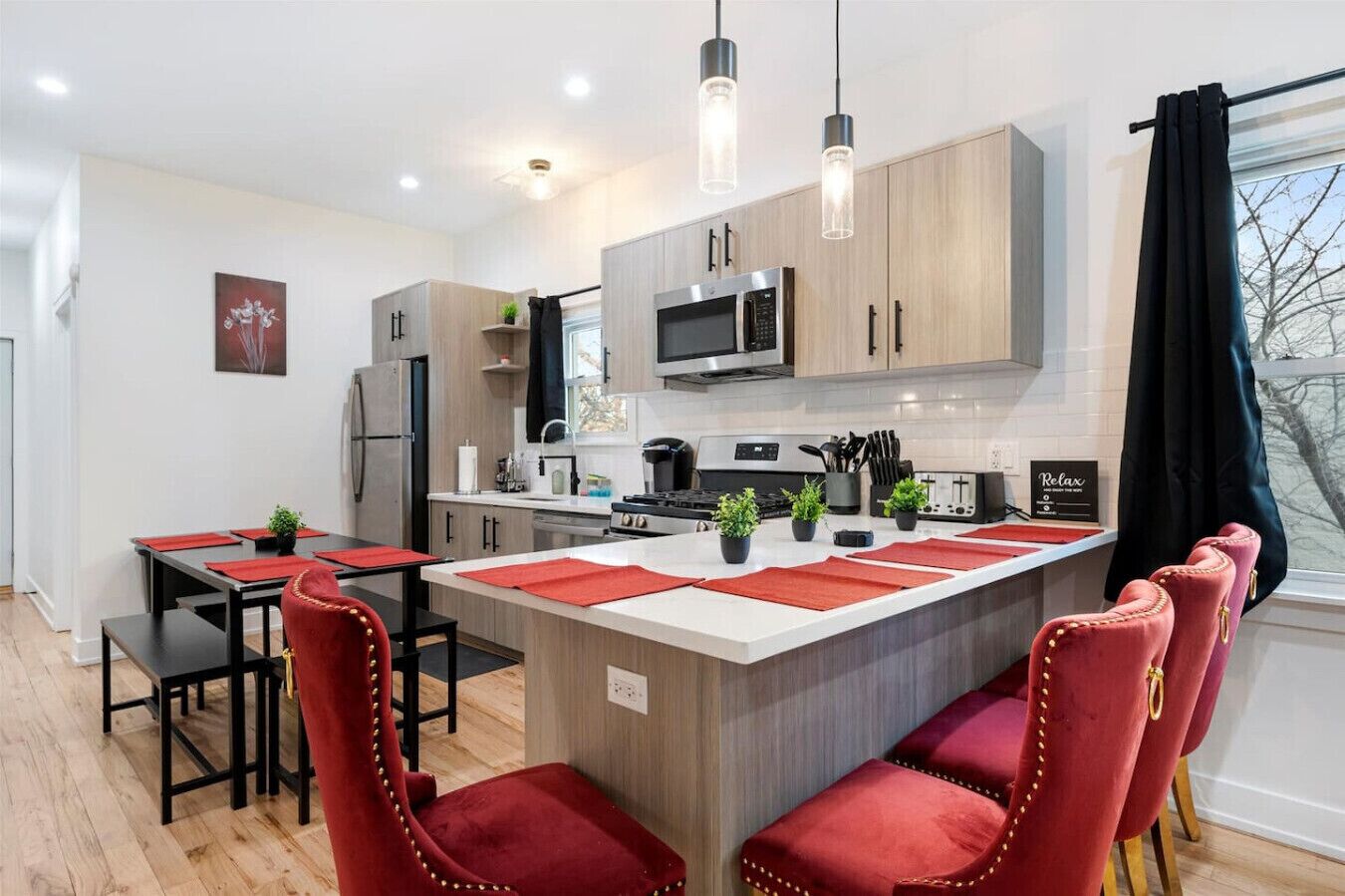 微波炉、烤箱、炉灶、洗碗机