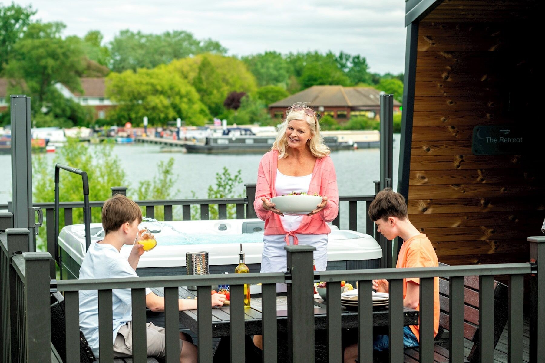Enceinte de l’hébergement
